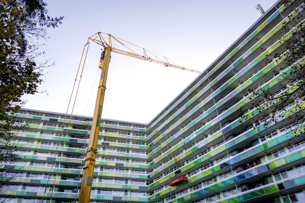 Werkzaamheden balkons en galerijen flats Zeist verlopen goed